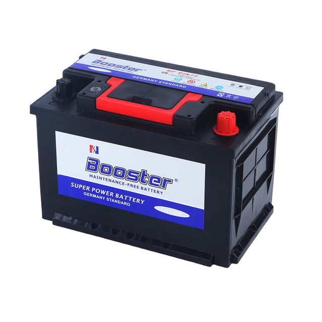 Competitive Price Maintenance Free 75Ah German Standard Car Battery for Electric Vehicles