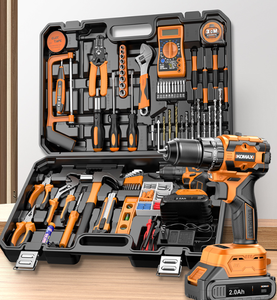 Kit Trapano Senza Fili |   <span class=keywords><strong>Set</strong></span> di <span class=keywords><strong>Attrezzi</strong></span> Multiuso per Riparazioni Hardware |   <span class=keywords><strong>Set</strong></span> di <span class=keywords><strong>Attrezzi</strong></span> Combinati per Auto ed Elettricisti, Kit di Utensili Elettrici per <span class=keywords><strong>Casa</strong></span> - Product Image 1