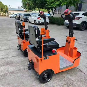 24V 리튬 철 배터리가 장착 된 2Ton 3Ton 전기 견인 트랙터 - Product Image 3