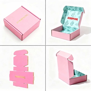 Cajas de Embalaje Cosméticas de Cartón con Estampado Holográfico Plateado Premium y Cajas de Suscripción para Envío Postal - Product Image 3