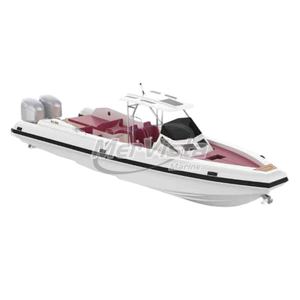 قارب قابل للنفخ بهيكل من الألومنيوم بعمق 35 قدمًا عالي الأداء مع وحدة تحكم مركزية - Product Image 6