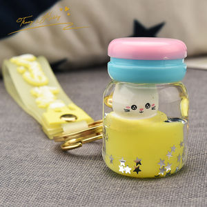 Racy & erry ogurt acottle acacaron uuicksand loendant Ant UTE ititten oll Cat crycrylic nnto iquid Il eychain - Product Image 6