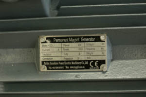 Einzigartige Produkte Windturbinen maschine Axial fluss 20kW Permanent magnet generator mit niedriger Drehzahl - Product Image 2