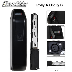 Chamrider Stock Bike <b>Battery</b> 36V <b>48V</b> 52V 30Ah 500W 1000W 10S7P Polly Downtube <b>Battery</b> 21700 Cell Lithium Ion for Ebike - Product Image 3