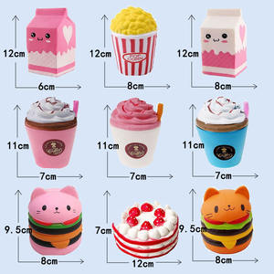 Slow Rising Jumbo Squishies Juguetes Paquete Suave Kawaii Squishy Hamburguesa <span class=keywords><strong>Palomitas</strong></span> de maíz Pastel Helado Donut Alivio del estrés Squeeze T - Product Image 3