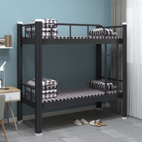 Lit superposé moderne en acier et métal, amovible et peu encombrant, pour enfants et adultes, idéal pour appartement et chambre, vente directe usine