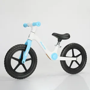 Unique Design Cushioned Solid Tire Soft Cushion Multi-Dimensional Adjustment Multi-Color Selection Children's Balance Bike