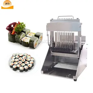 Commerciële Handleiding Sushi Roll Cutter Snijmachine Sushi Slicer Machine