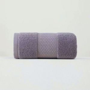 Serviette de bain en coton polyester 400G avec logo personnalisé, couleur unie, technologie de tissage, séchage rapide, forte absorption d'eau - Product Image 5
