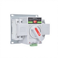 Commutateur de transfert automatique triphasé 3 pôles 63A Modèle SHQ3 Marque SHCET Transfert rapide Capacité de coupure 4kA/6kA Alimentation industrielle