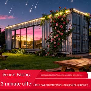 Contenedor Móvil, Habitación, Villa Rural, Edificio Temporal para Exteriores, Habitación en Caja, Combinación Simple, Embalaje de Combinación Rápida, Cartón - Product Image 3