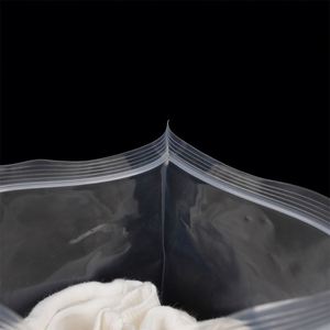 Custom Printed Plastic Transparent Black Color And Clear Vacuum Heat Self Seal Bag