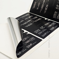 Sceau électronique VOID personnalisé emballage de sécurité pour téléphone portable étiquette en vinyle découpé en rouleau autocollant adhésif de taille logo argenté pour ordinateur portable