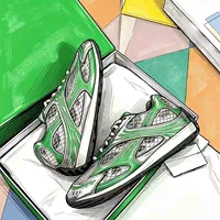 2026 Baskets de créateur de luxe de qualité supérieure, modèle tendance pour hommes et femmes, en maille, légères, souples, décontractées, pour la marche et la course