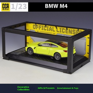 Hot 1:23 B-M-W M4 Licence Produit Pullback Voiture Alliage Véhicule Modèle Ornements Simulation Alliage Moulé Sous Pression Modèle De Voiture En Alliage - Product Image 4