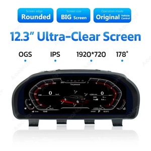 จอ LCD ดิจิตอลขนาด 12.3 นิ้วสำหรับรถยนต์ BMW ซีรีส์ 3 รุ่น F30 F31 GT และซีรีส์ 4 รุ่น F32 F33 F36 ปี 2013-2019 เครื่องเล่นสเตอริโอพร้อมมาตรวัดความเร็วเสมือนจริงบนแผงหน้าปัด - Product Image 5