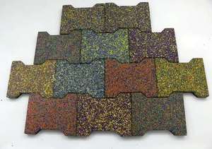 -En forma de hueso de perro de goma para suelos de baldosas para patio y jardín - Product Image 4