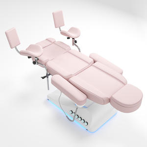 Camilla de belleza plegable para tratamientos de masaje, silla facial económica al por mayor para salón de belleza, mobiliario de cama con 3/4 motores - Product Image 2