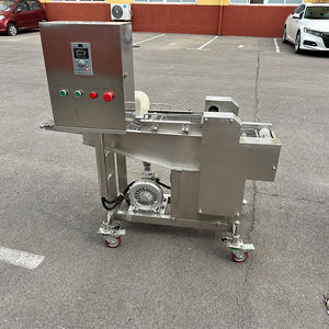 <span class=keywords><strong>KEBAB</strong></span> Steak Chicken Shrimp Máquina automática para rebanar y empanar Alta productividad - Product Image 4