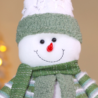 Weihnachtliches Plüschtier, Weihnachts-Stoffpuppe, Festliche Kuscheltiere, Weiche Dekoration, Weihnachtsmann, Papa Noel, Plüsch-Rentier, Elch, Schneemann