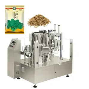 Emballage automatique de sacs préfabriqués Pesant Machines de remplissage Machine d'emballage de graines de légumes de tournesol