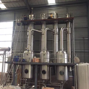 Concentration Falling Film Vacuum Evaporator For Fruit Juice Concentrated Milk