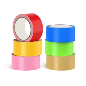 Gekleurde Duct Tape Flex Duct Tape Rolls Regenboog Duct Tape Rolls Voor Diy Art Kit Home School Multi Purpose