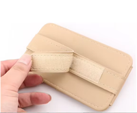 Organisateur de pare-soleil pour voiture, porte-cartes et lunettes, pochette de rangement