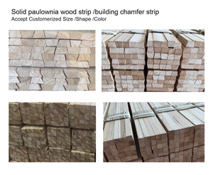 <span class=keywords><strong>Bohao</strong></span> Factory's Solid Wood Strip Pine Paulownia Poplar LVL Tiras de madera para carpintería y muebles para hoteles - Product Image 2