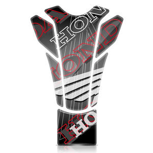 Autocollants 3D en caoutchouc de décalcomanie de coussin de réservoir de moto de logo personnalisé pour des décalcomanies de réservoir de carburant de motos de <span class=keywords><strong>HONDA</strong></span> - Product Image 3
