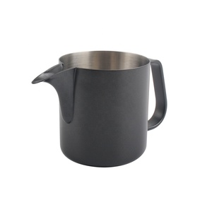 Pichet à mousse de lait expresso portable en acier inoxydable de 350 ml, approuvé par les baristas, modèle classique avancé - Product Image 5