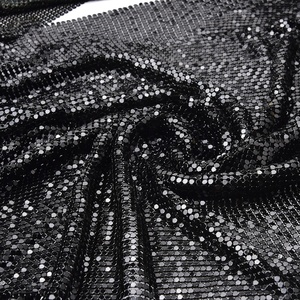 Tessuto in Rete Metallica Dorata 45*150cm con Paillettes e Strass per Creazione di Abiti, Borse, <span class=keywords><strong>Vestiti</strong></span> e Accessori Glitterati - Product Image 4