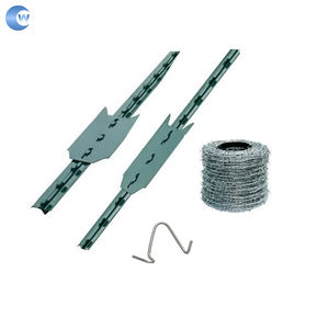 金属tポスト6.5ft/7ft / 8ft/10ftフェンスポストグリーンブラウン亜鉛メッキフェンスポスト - Product Image 2