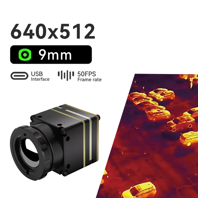 Thermal Imaging Camera 640x512 USB 9mm Infrared Thermal Imaging Module Camera