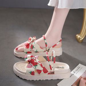 Summer Spring Platform Women's Sandals with Thick Soles Lightweight Outdoor <b>Shoes</b> for <b>Beach</b> and Seaside Trips - Product Image 3