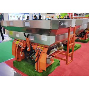 High Productivity Horizontal <strong>Cow</strong> <strong>Dung</strong> Mixing Compost Turner Spreader <strong>Machine</strong> New Type Feed Processing - Product Image 4
