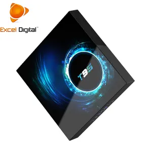 Excel tv box digital 4k android 10 allwinner h616, tv box, 4gb, 32gb, 2.4g, wifi, suporte para 6k, android, caixa de tv t95