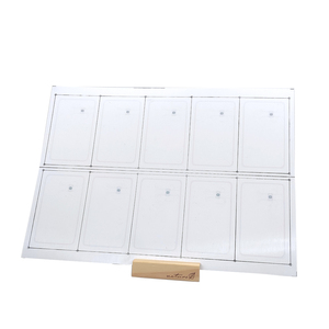 Incrustation de carte PVC HF 13.56Mhz MIFARE Classic 1K carte à puce de proximité 2*5 feuille d'incrustation RFID avec disposition variable - Product Image 3