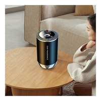 50ml De Luxe Portable Alliage Sans Eau Rechargeable Électrique Smart Parfum Diffuseur C-type Voiture Huile Essentielle Diffuseur Maison Air