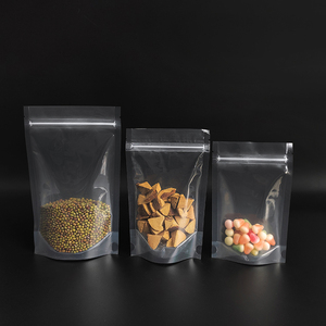 14x20cm Medium Size Transparent Plastic Packaging Ziplock <strong>clear</strong> Stand up Pouch Bag <strong>Food</strong> Grade