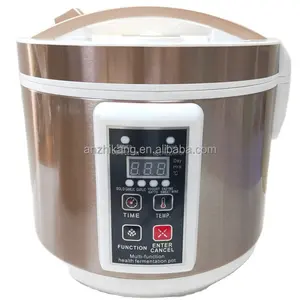 AZK115-2 vendita calda più nuovo stile fermentatore di aglio nero/pentola per fermentare l'aglio 5L/fermentatore di aglio funzione per uso domestico