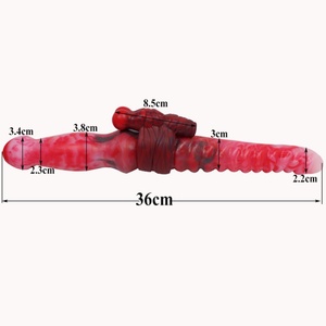 Nuevo Vibrador de 36 cm de Largo, 10 Modos, Silicona Recargable, Doble Cabeza, con Control, Juguete Sexual para Parejas, Hombres y Mujeres - Product Image 2