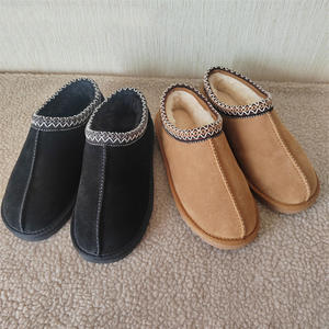 Chaussures de jardin en gros pour femmes, noires et marron, tailles 35-50, semelle en tendon de bœuf, bottes de neige, pantoufles - Product Image 4