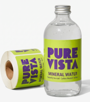 Étiquettes personnalisées pour emballages de bière et de jus, résistantes à l'eau, aux UV et aux températures basses, autocollants pour bouteilles de boissons en rouleau
