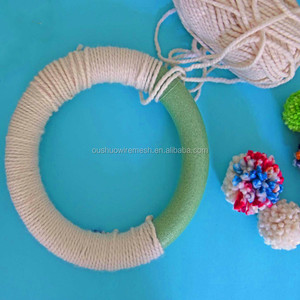 2025 nouvelle décoration de noël <span class=keywords><strong>polystyrène</strong></span> <span class=keywords><strong>rond</strong></span> mousse cercle anneau couronne anneau - Product Image 6
