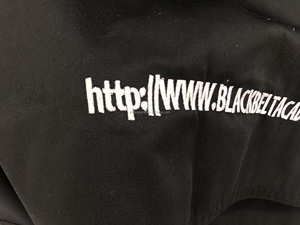 100% cotton thoải mái Đen võ thuật Karate đồng phục, Karate gi - Product Image 5