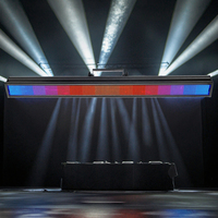 Luz Estroboscópica LED Hong He HH-LJ12 con Control DMX512, Color RGBW, Cuerpo de ABS Resistente, Matriz de 1296 Lámparas para Estadios Deportivos