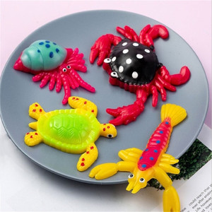 Jouets collants amusants en forme d'animaux, cadeaux rigolos, matériau souple TPR, cadeaux promotionnels pour enfants, petits jouets originaux - Product Image 1