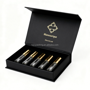 Mini Botella de Perfume Recargable de 2ml, 3ml, 5ml, 10ml, Atomizador de Muestra Original con Caja de Papel Kraft y Esponja - Product Image 2