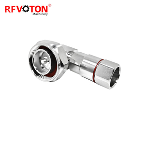 <span class=keywords><strong>Connecteur</strong></span> RF 7/16 DIN mâle à angle droit, à sertir, pour câble coaxial d'alimentation 1/2 pouce 1-2 - Product Image 3